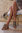 TOSCA BLU ~ Italy Sandalen mit aufwendigen Lederblumen beige