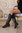 NAPOLEONI ~ Italy Leder Stiefel mit edler Steppung braun
