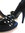 LAURA BIAGIOTTI ~Italy Peep Toe Pumps aus Spitze mit Strass & Perlen schwarz