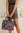 MARINA GALANTI ~ Italy Henkel Tasche mit Anhänger Camouflage grau rosa